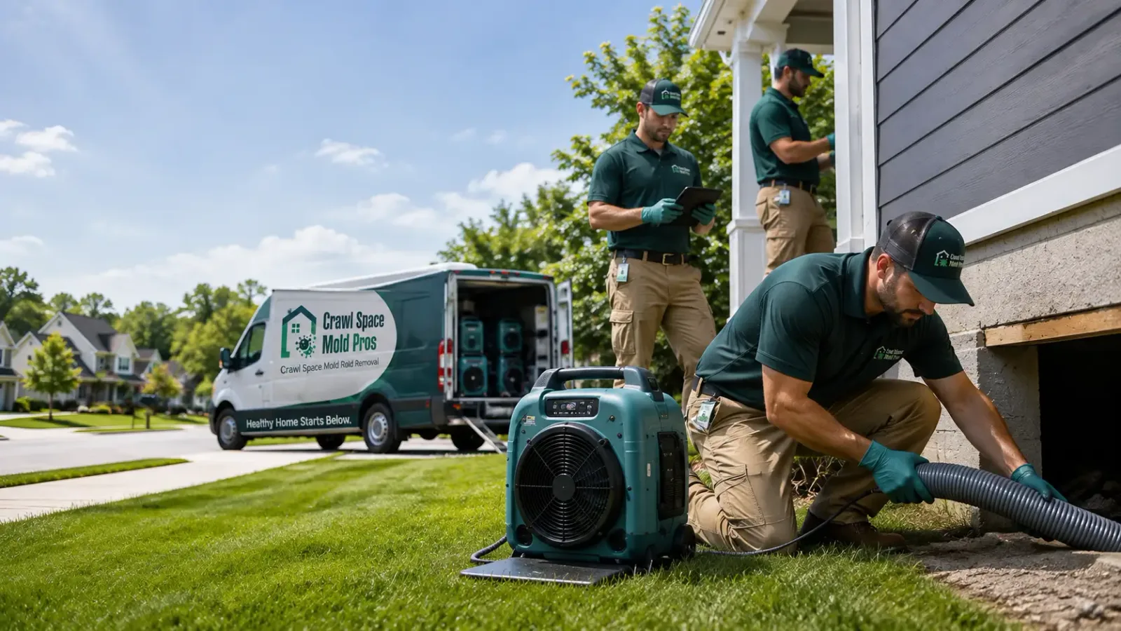 Crawl Space Mold Removal in Emlenton, PA